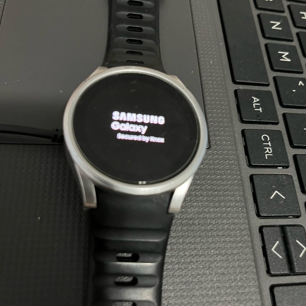 Samsung Smartwatch - Silver and Black FE